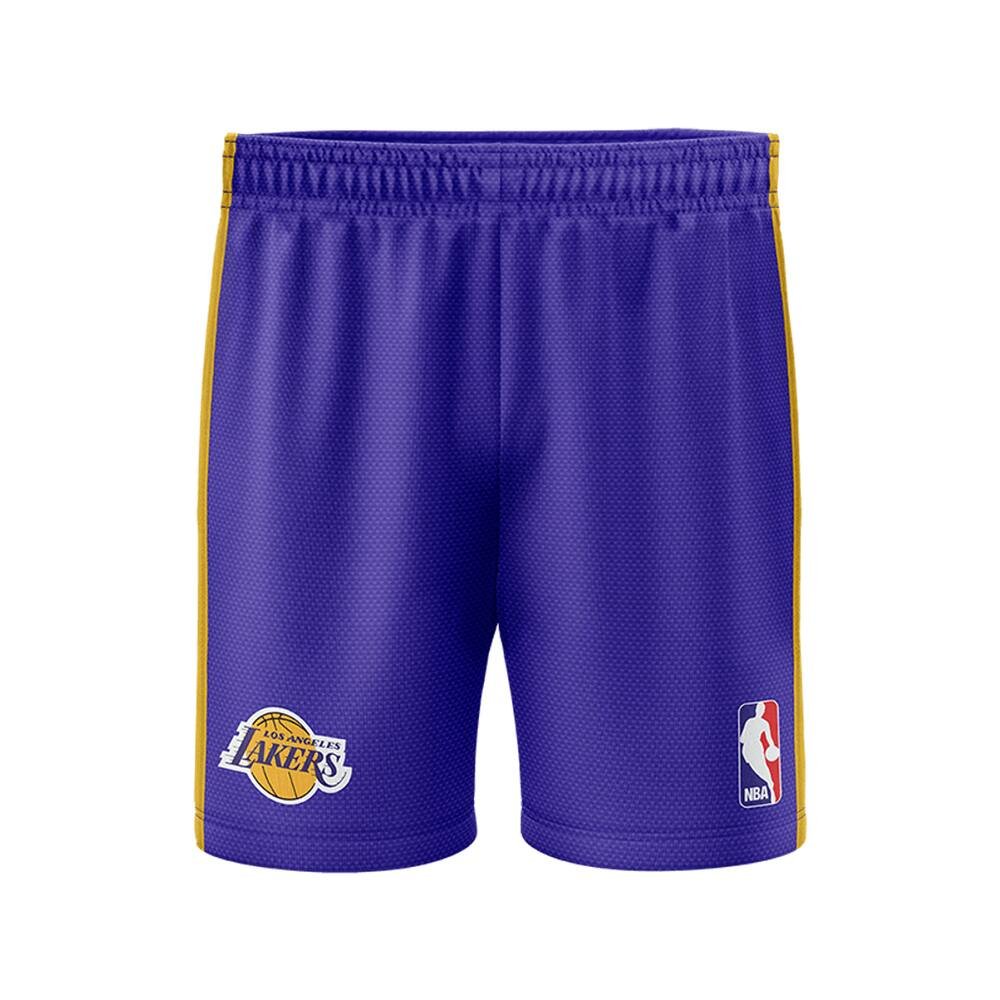 Nba – Wander Lal Bermuda Juv 100%pes Roxo grande Nba - Wander Lal Bermuda Juv 100% Pes Roxo/Grande - Imagem 1