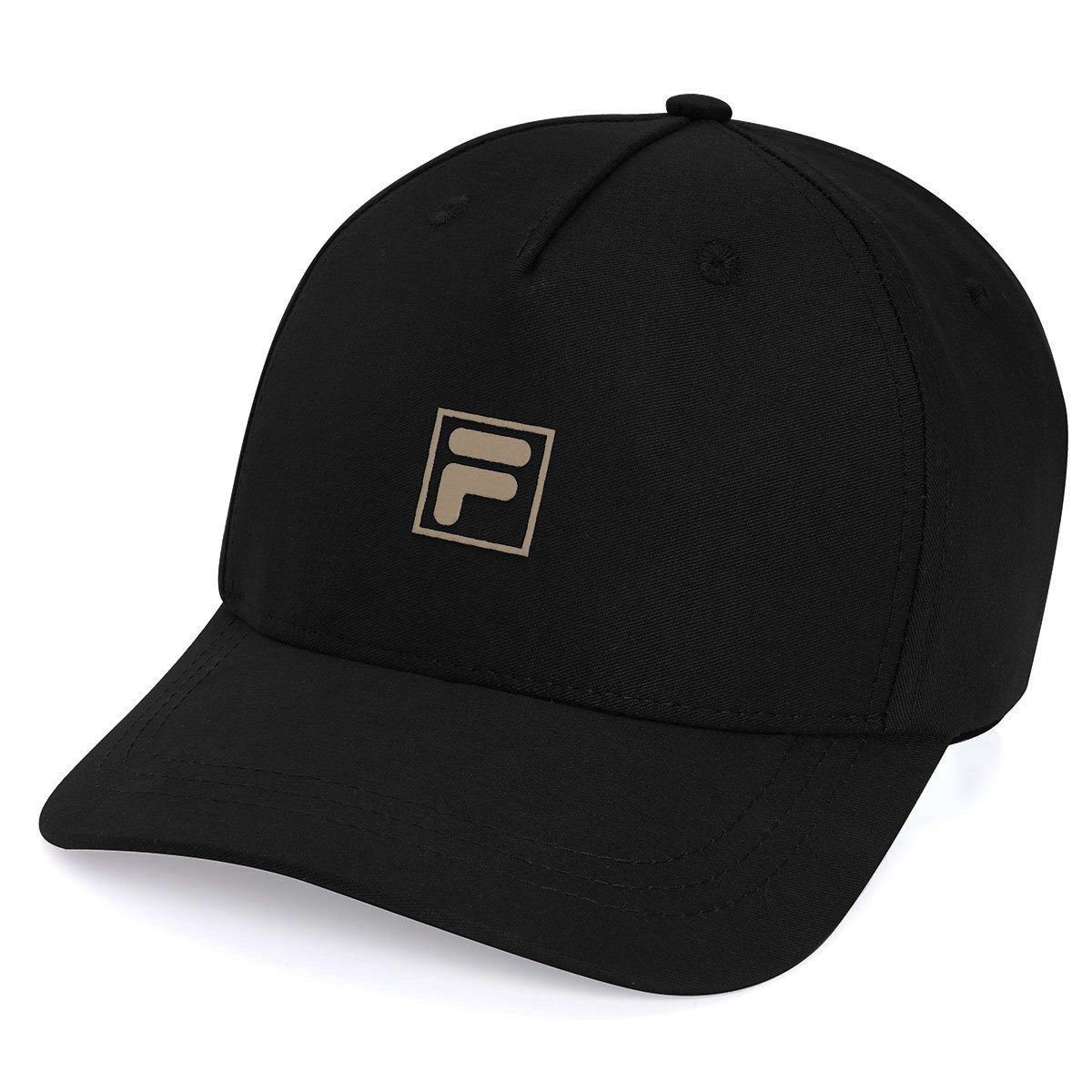 f23l00192-160-bone-fila-signature-unis-preto Boné Unisex Fila Signature - Preto (160) - Imagem 1