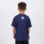 Camiseta Stamina Barcelona 100% Poliéster - Azul Marinho - Imagem 2